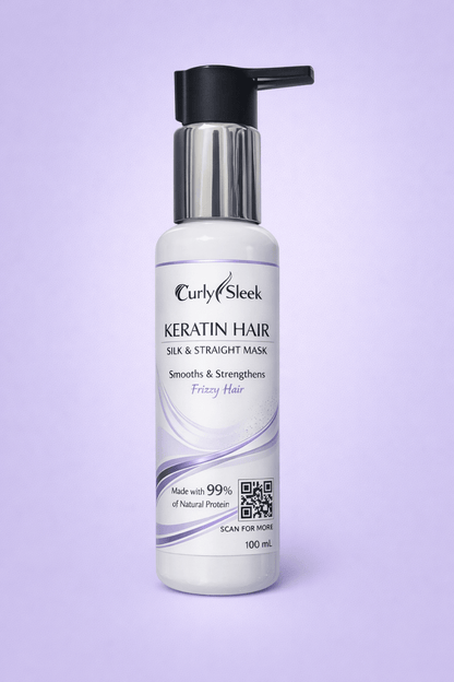 Keratin Hair Silk & Straight Mask - Curly Sleek